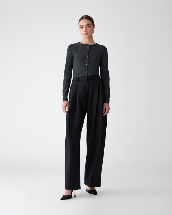 Merino-Silk Cardigan